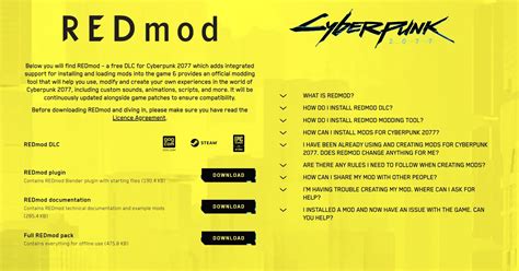 can you mod pirated cyberpunk|REDmod modding tool .